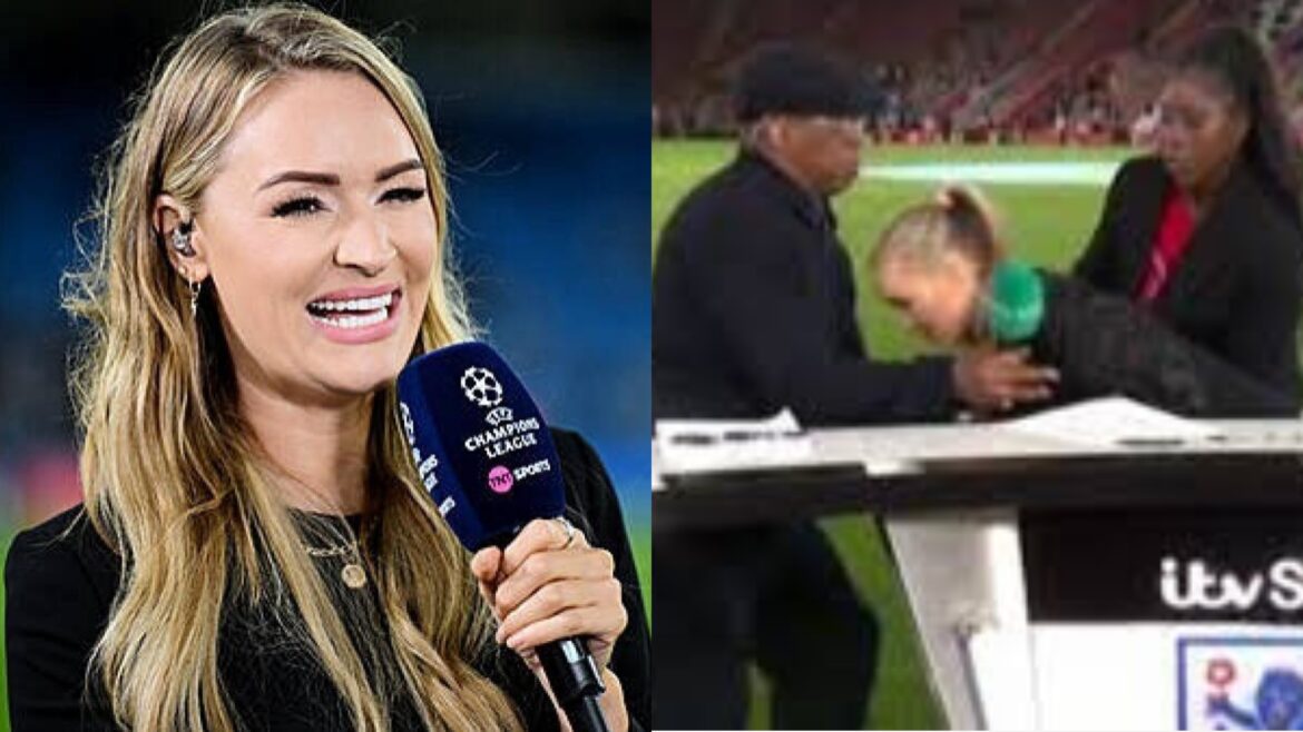 Laura Woods will return to TV screens to present Manchester City’s Champions League clash in Spain after her shocking live on-air collapse during England’s match against Ghana