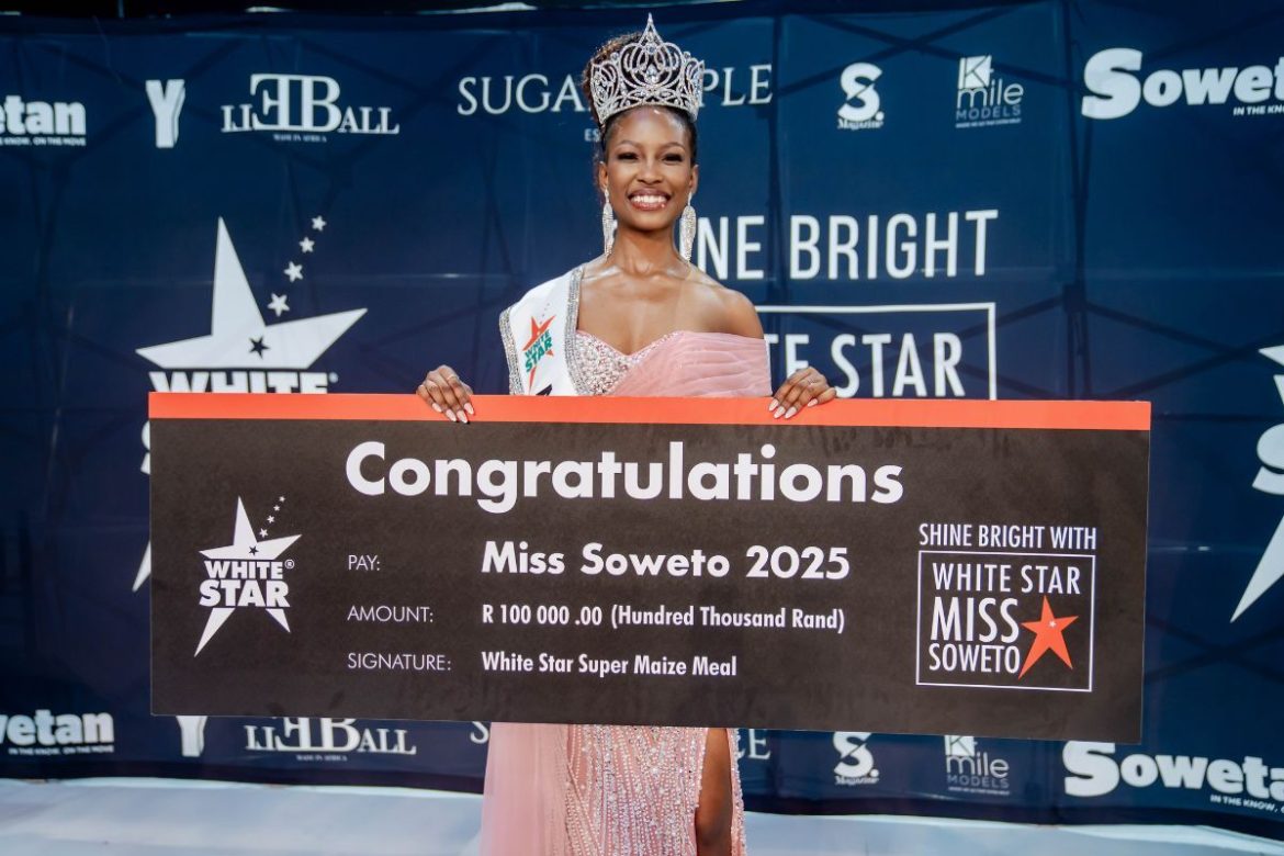 Lungile Siyaphi wins the Miss Soweto 2025 crown and pledges to empower youth through community programs in Orlando East
