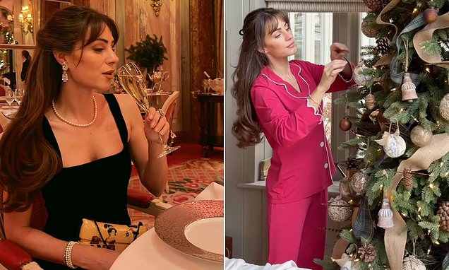 Influencer Lydia Millen Delights Fans with a Sneak Peek of Her Lavish Festive Preparations at Her Northamptonshire Home and Shares Moments with Her Husband Ali Gordon