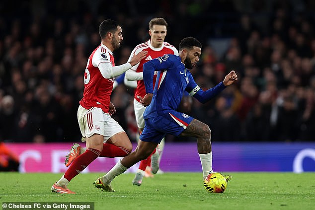 Reece James dominates midfield and inspires Chelsea despite red card chaos against Arsenal at Stamford Bridge
