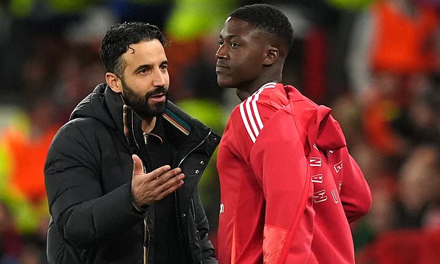 Ruben Amorim urges Kobbie Mainoo to block out transfer noise as Manchester United manager defends bench role at Old Trafford