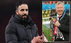 Ruben Amorim and Sir Alex Ferguson