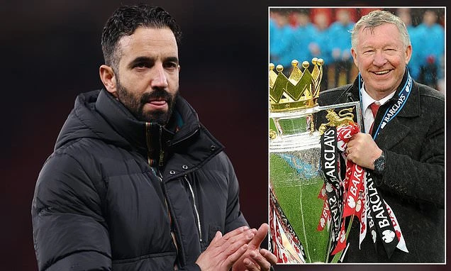 Ruben Amorim and Sir Alex Ferguson