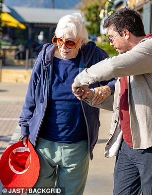 Shirley MacLaine Spotted Enjoying Sunny Lunch With Cocktail at Kristy’s Village Cafe in Malibu While Showing Off Her Signature Style at 91