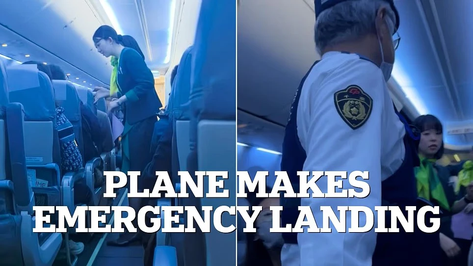 Passenger causes mid-air chaos as Spring Airlines flight makes emergency U-turn back to Narita Airport in Japan after heated seat-swap dispute