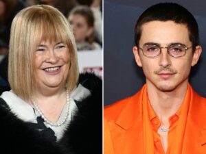 Susan Boyle and Timothée Chalamet