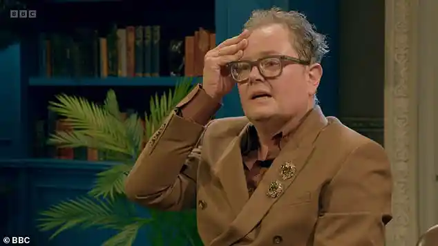 Alan Carr reveals he sought mental health support after winning Celebrity Traitors as pressure mounted following the BBC final filmed in Scotland