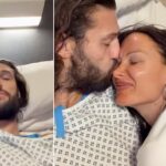 Andy Carroll and Lou Teasdale