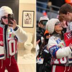 Ann Michael Maye and Drake Maye