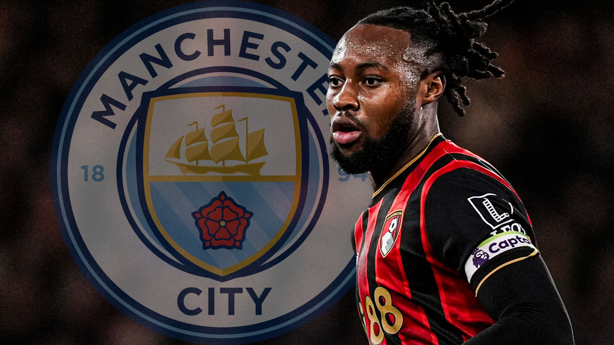 Manchester City completes the signing of Ghana winger Antoine Semenyo from Bournemouth to strengthen their attacking options at the Etihad Stadium
