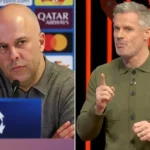 Arne Slot and Jamie Carragher