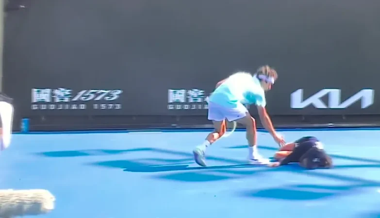 Ball Kid Collapses