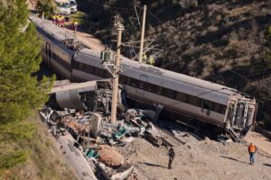 Barcelona commuter train crash