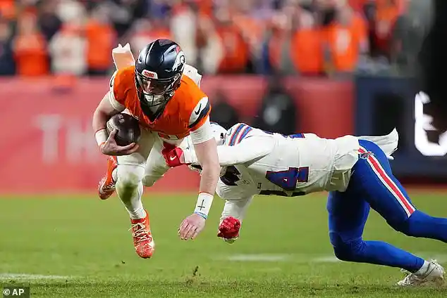 Bo Nix suffers season ending broken ankle as Denver Broncos survive Buffalo Bills in overtime thriller to reach AFC Championship in Denver