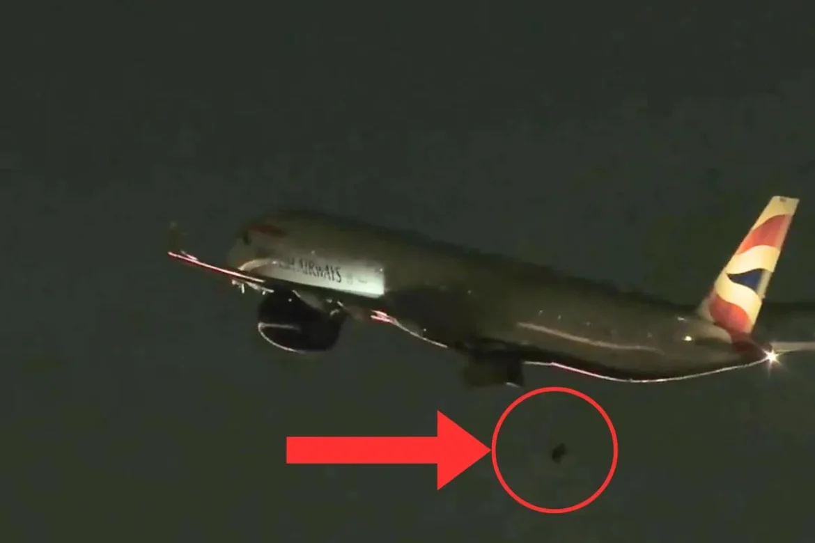 British Airways jet sparks aviation alarm as London-bound Airbus loses a wheel during take-off from Las Vegas airport