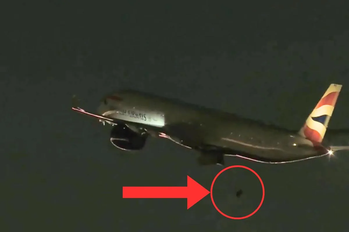 British Airways jet sparks aviation alarm as London-bound Airbus loses a wheel during take-off from Las Vegas airport