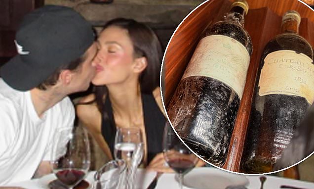 Brooklyn Beckham enjoys the world’s most expensive wine with Nicola Peltz during lavish getaway at San Ysidro Ranch in California