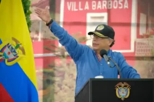 Colombian President Gustavo Petro