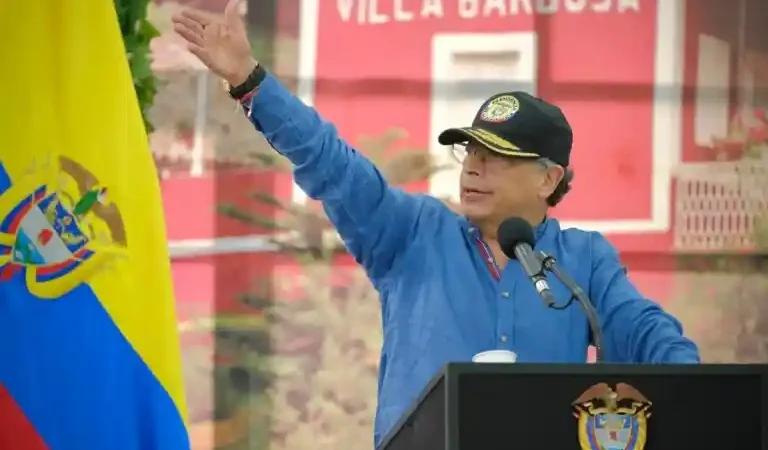 Colombian President Gustavo Petro