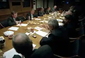 Donald Trump unveils plans to renovate the White House with a new high-tech bunker under the East Wing in Washington DC