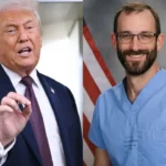 Donald Trump and Alex Pretti