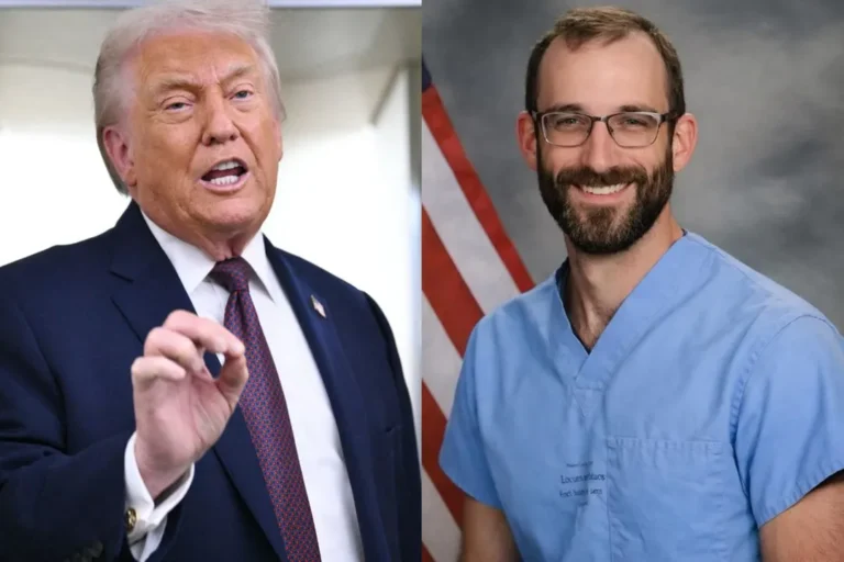 Donald Trump and Alex Pretti