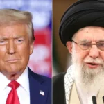 Donald Trump and Ayatollah Ali Khamenei