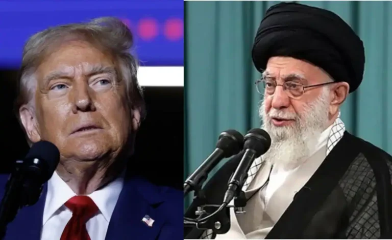 Donald Trump and Ayatollah Khamenei