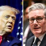 Donald Trump and Keir Starmer