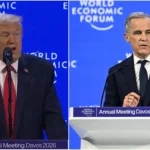 Donald Trump and Mark Carney