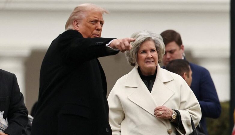 Donald Trump and Susie Wiles