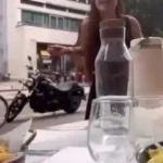 Drunk woman