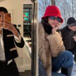 Dua Lipa and Callum Turner