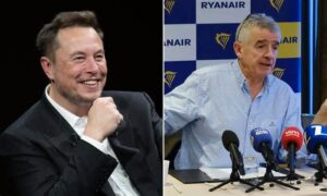 Elon Musk and Michael O’Leary