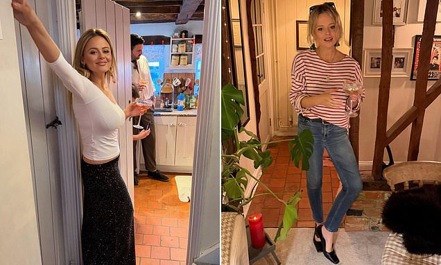 Fans flood Emily Atack’s Instagram after Christmas photos spark speculation about weight loss injections in London