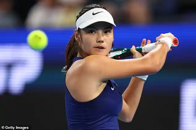 Emma Raducanu suffers defeat to Maria Sakkari in United Cup as British No 1 returns to court after two months out