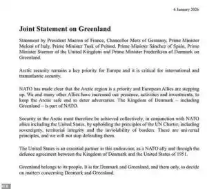 European Leaders Unite to Defend Greenland Against Donald Trump’s Threats and Assert Territorial Sovereignty