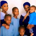 Fatima Abubakar and her children