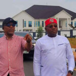 Former Anambra Deputy Governor Nkem Okeke and Governor Soludo