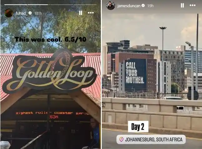 Fuhad Dawodu and James Duncan Bring Their Daddy’s Home Tour to Sold-Out Shows in Johannesburg and Cape Town