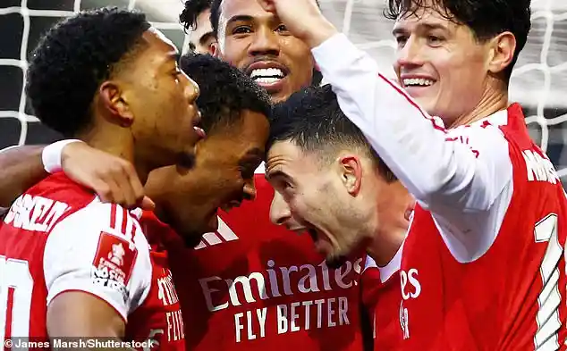 Gabriel Martinelli Responds to Public Criticism with Clinical Hat-Trick to Secure Arsenal’s FA Cup Victory Over Portsmouth