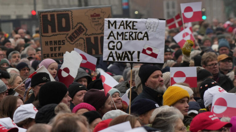 Greenland Protest