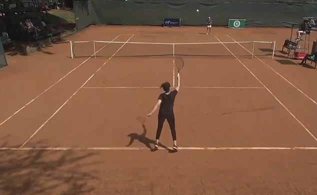 Wildcard Player Hajar Abdelkader Struggles to Win Points and Suffers Defeat in First Round Match at ITF W35 Tournament in Nairobi