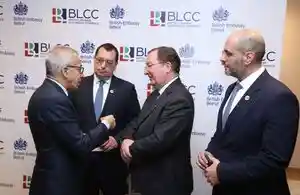 British Ambassador Hamish Cowell launches the British Lebanese Chamber of Commerce in Beirut to strengthen trade and business ties between the UK and Lebanon