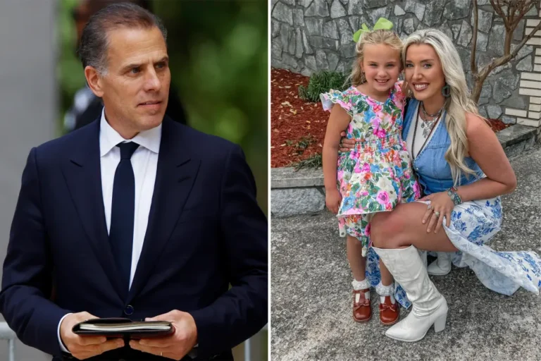 Hunter Biden, Navy Joan Roberts, and Lunden Roberts
