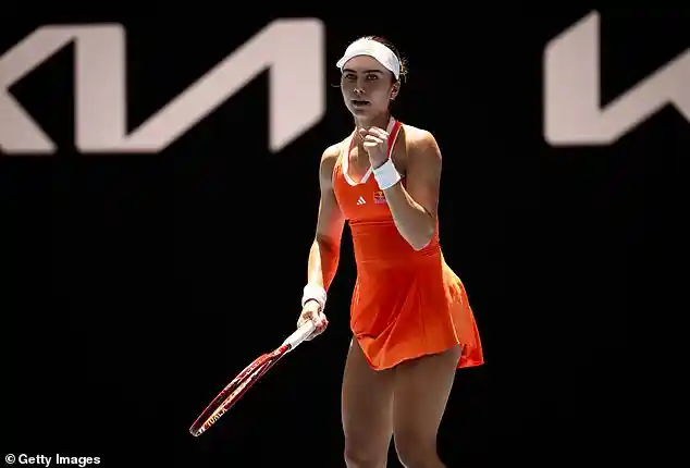 Iva Jovic dominates Yulia Putintseva to reach her first Australian Open quarterfinal in Melbourne while calling for peace and kindness in the United States