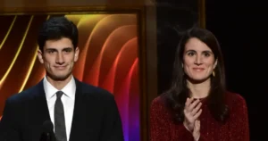 Jack Schlossberg and Tatiana Schlossberg