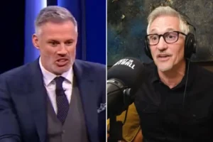 Jamie Carragher and Gary Lineker