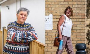 Jenny Field and Pauline Clark