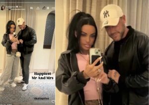 Katie Price and Lee Andrews